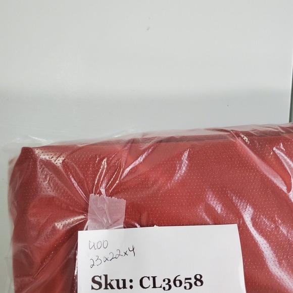 Patagonia Men V Neck Long Sleeve Shirt Size Small Orange Pullover Hiking READ - Picture 13 of 13